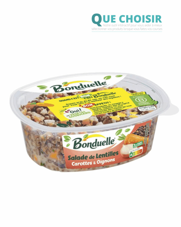 SALADE DE LENTILLES BONDUELLE