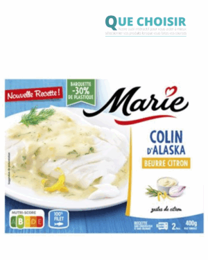 FILET DE COLIN D'ALASKA MARIE