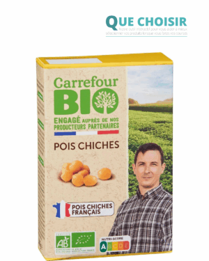 POIS CHICHES BIO CARREFOUR CRUS