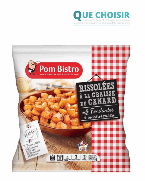 POMMES RISSOLEES POM BISTRO
